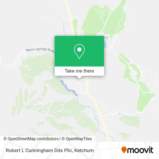 Robert L Cunningham Dds Pllc map