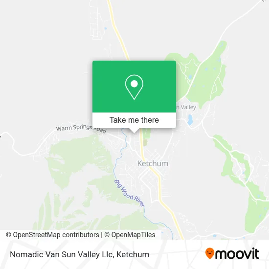 Nomadic Van Sun Valley Llc map