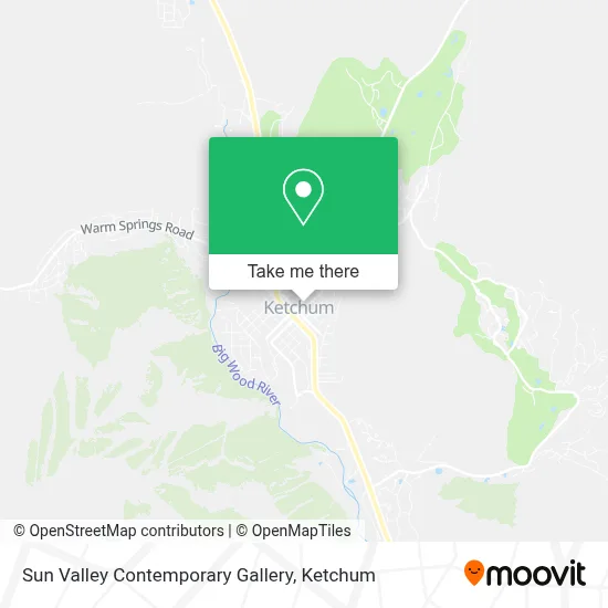 Sun Valley Contemporary Gallery map