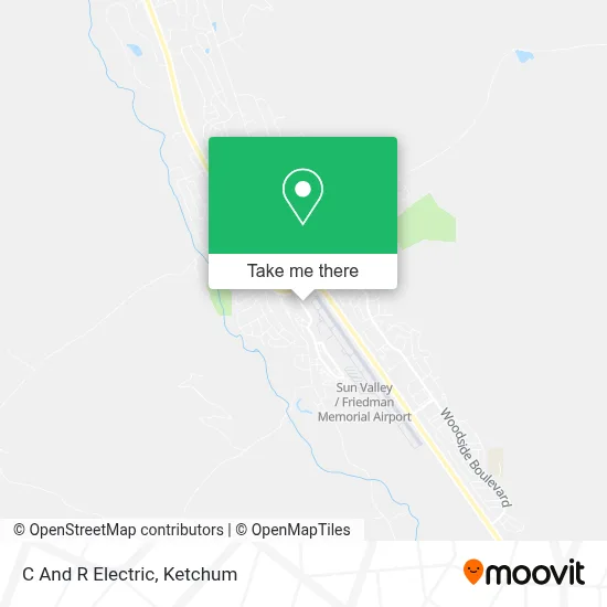 C And R Electric map