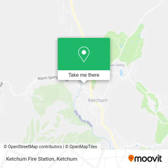Ketchum Fire Station map