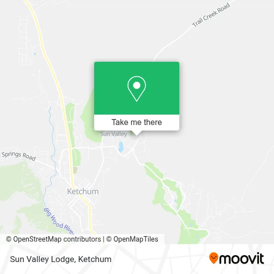 Sun Valley Lodge map