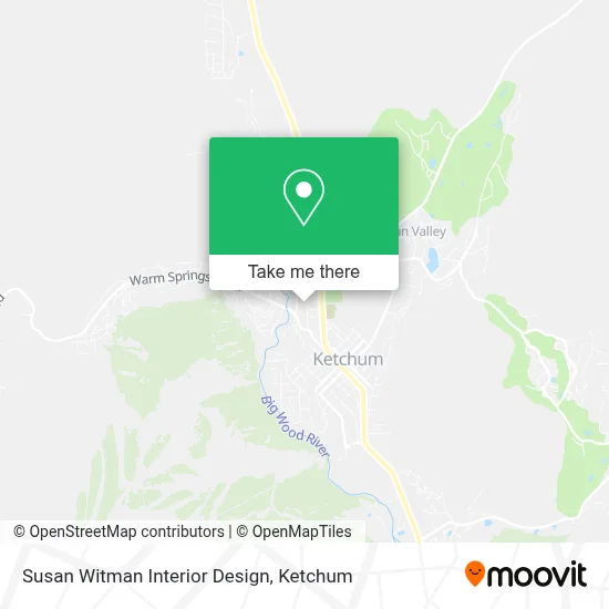 Susan Witman Interior Design map