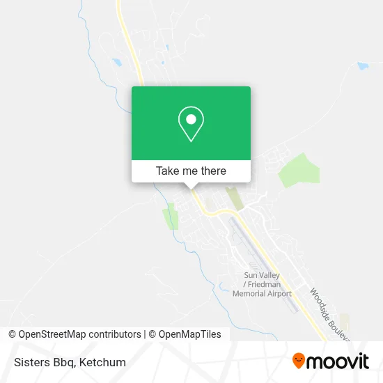 Sisters Bbq map