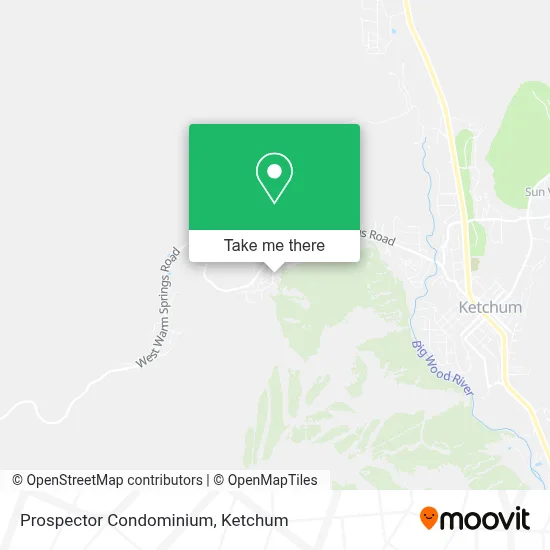 Prospector Condominium map