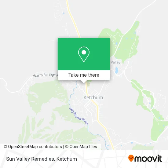 Sun Valley Remedies map