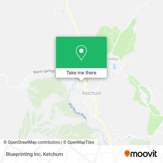 Blueprinting Inc map