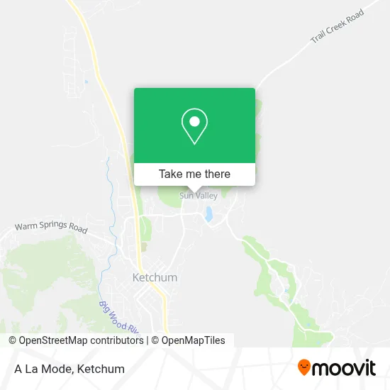 A La Mode map