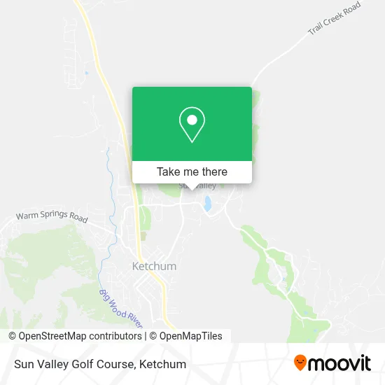 Sun Valley Golf Course map