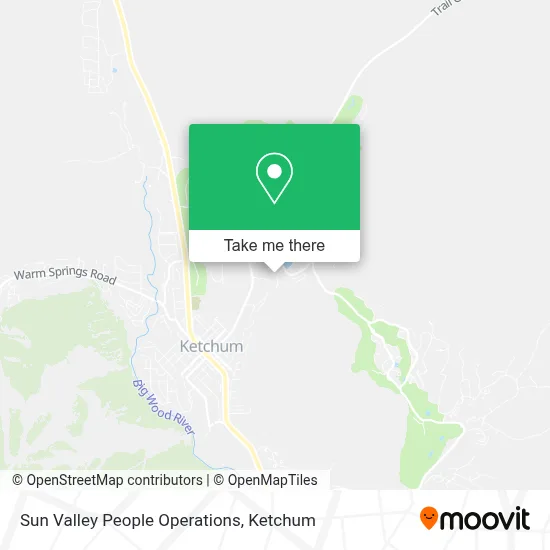 Sun Valley People Operations map