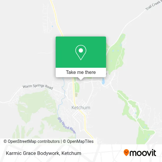 Karmic Grace Bodywork map