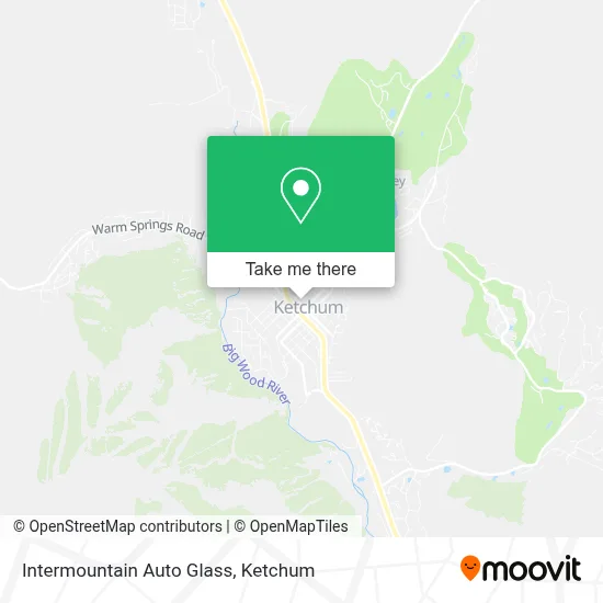 Intermountain Auto Glass map