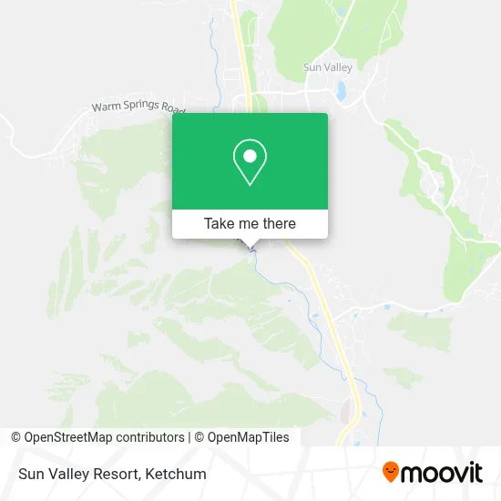 Sun Valley Resort map
