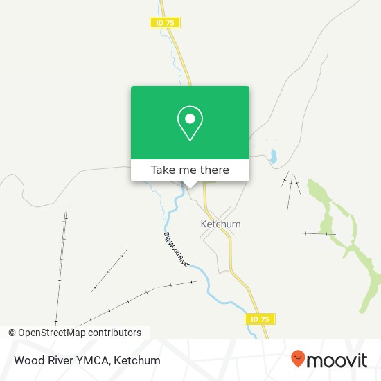 Wood River YMCA map