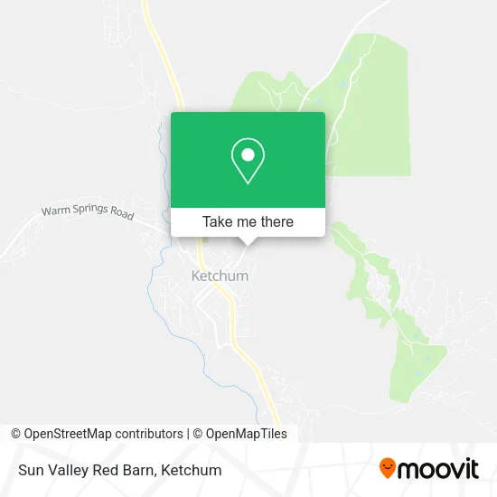 Mapa de Sun Valley Red Barn