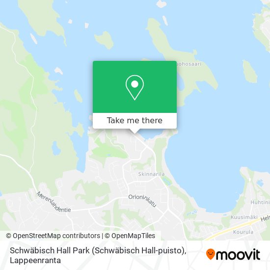 Schwäbisch Hall Park (Schwäbisch Hall-puisto) map
