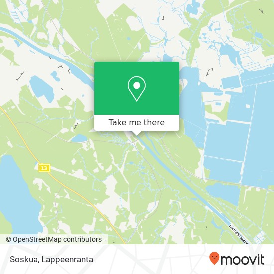 Soskua map