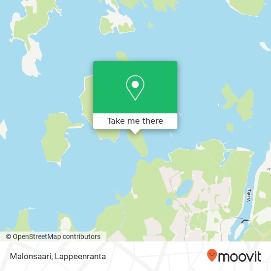 Malonsaari map