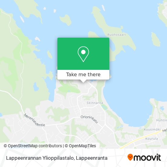 Lappeenrannan Ylioppilastalo map