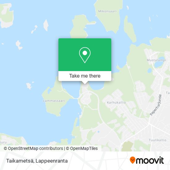 Taikametsä map