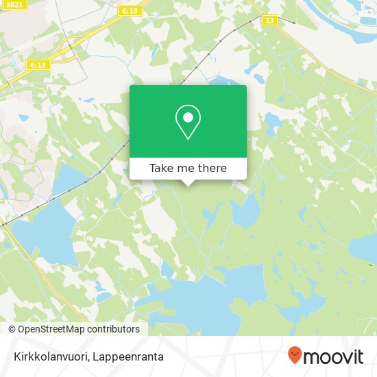 Kirkkolanvuori map