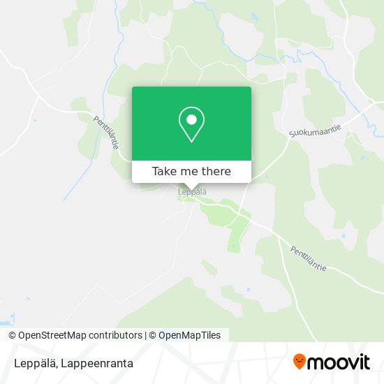 Leppälä map