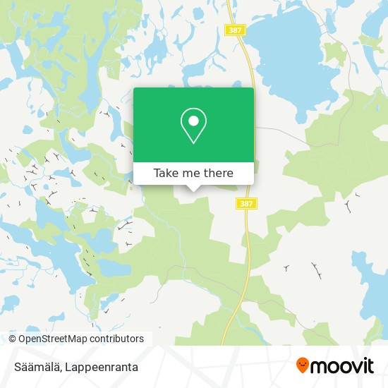 Säämälä map
