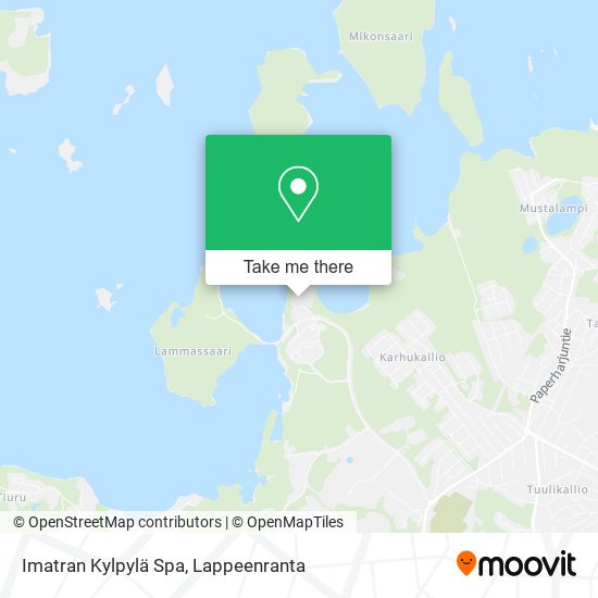 Imatran Kylpylä Spa map