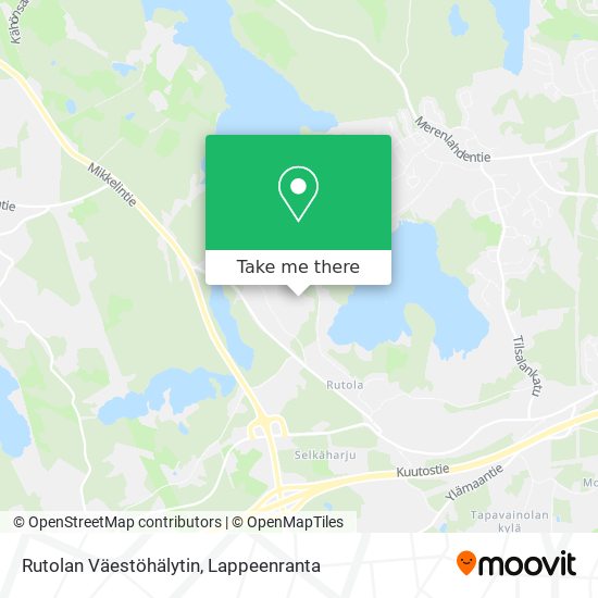 Rutolan Väestöhälytin map