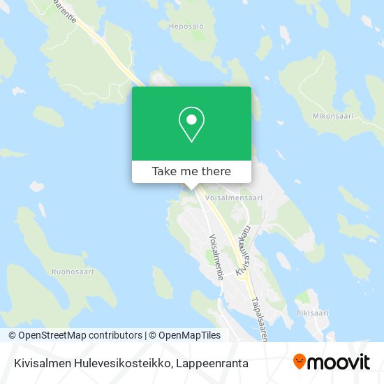 Kivisalmen Hulevesikosteikko map