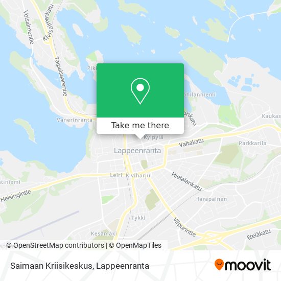 Saimaan Kriisikeskus map