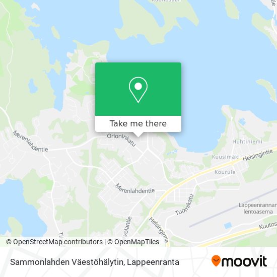 Sammonlahden Väestöhälytin map