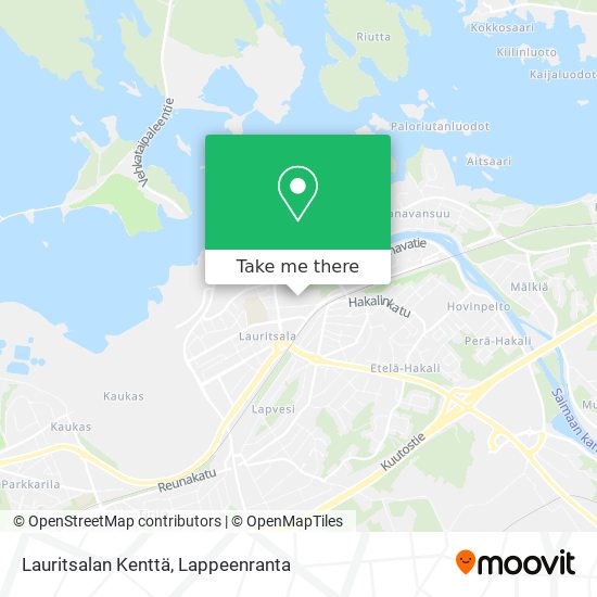 Lauritsalan Kenttä map