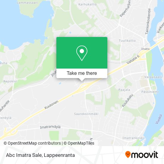 Abc Imatra Sale map