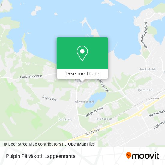 Pulpin Päiväkoti map