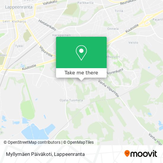 Myllymäen Päiväkoti map