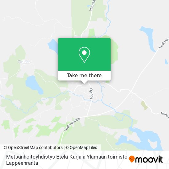 Metsänhoitoyhdistys Etelä-Karjala Ylämaan toimisto map