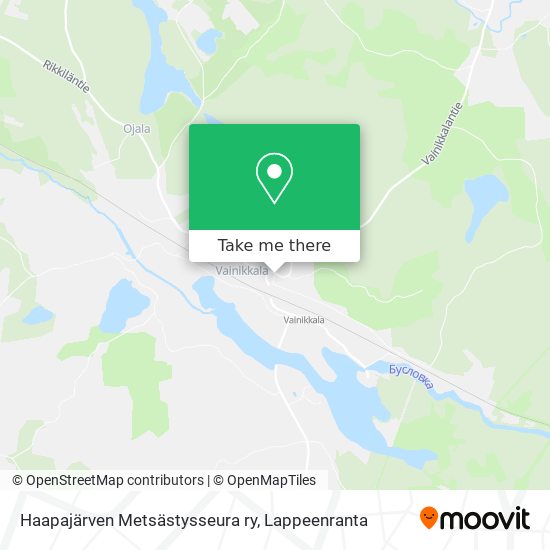 Haapajärven Metsästysseura ry map