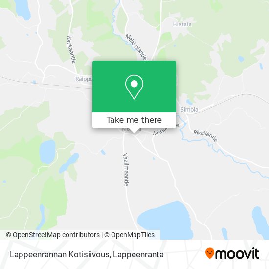 Lappeenrannan Kotisiivous map