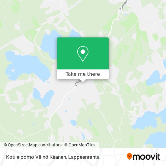Kotileipomo Väinö Kiianen map