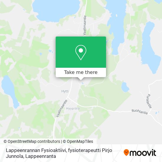 Lappeenrannan Fysioaktiivi, fysioterapeutti Pirjo Junnola map