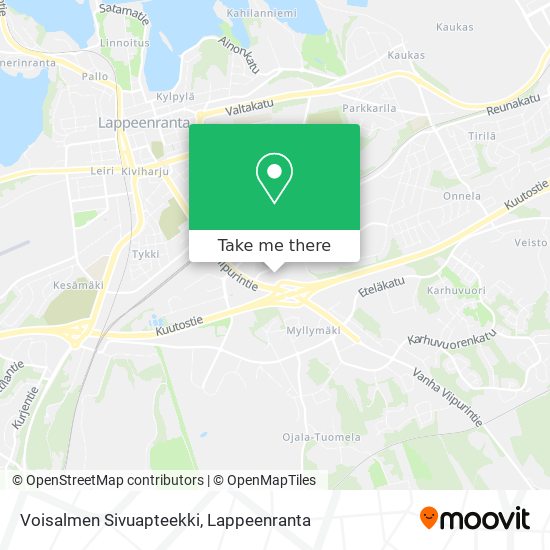 Voisalmen Sivuapteekki map