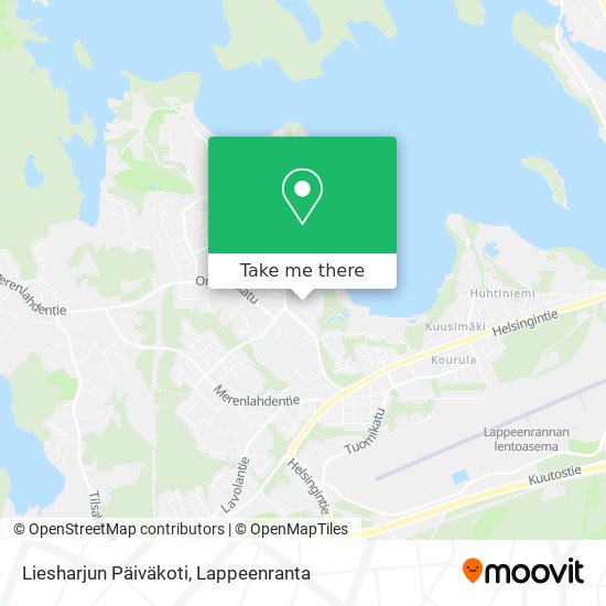Liesharjun Päiväkoti map
