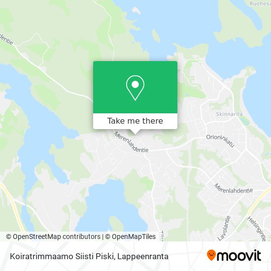 Koiratrimmaamo Siisti Piski map