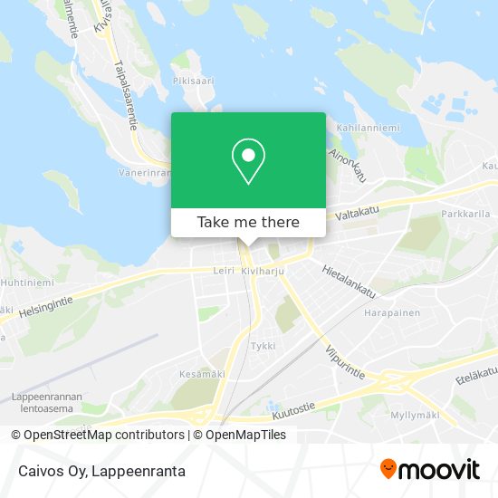 Caivos Oy map