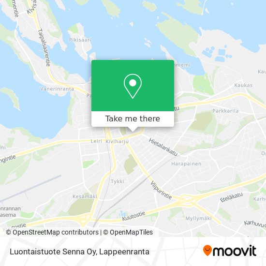 Luontaistuote Senna Oy map
