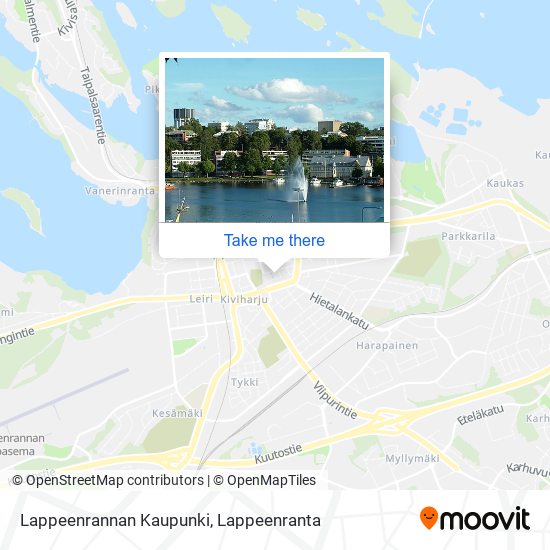 Lappeenrannan Kaupunki map