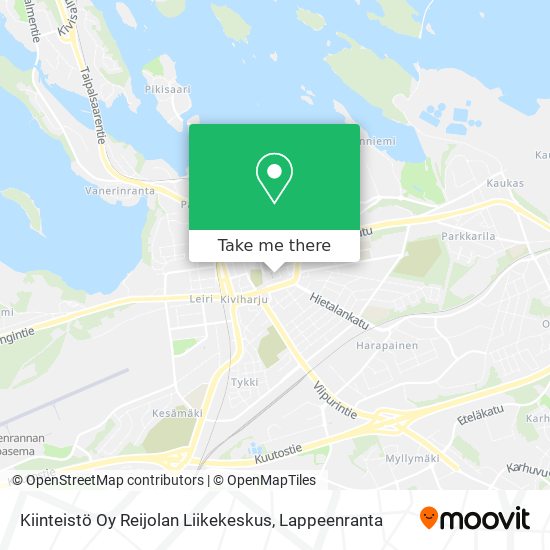 Kiinteistö Oy Reijolan Liikekeskus map