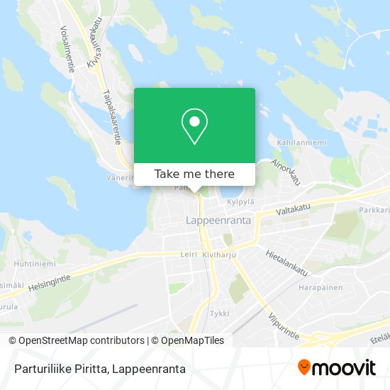Parturiliike Piritta map