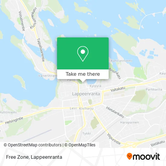 Free Zone map
